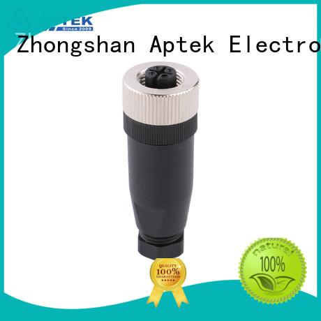APTEK Best m12 right angle connector suppliers for packaging machine