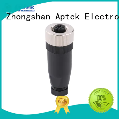 APTEK Best m12 right angle connector suppliers for packaging machine