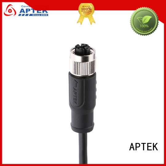 APTEK High-quality m12 cable connector supply for engineering