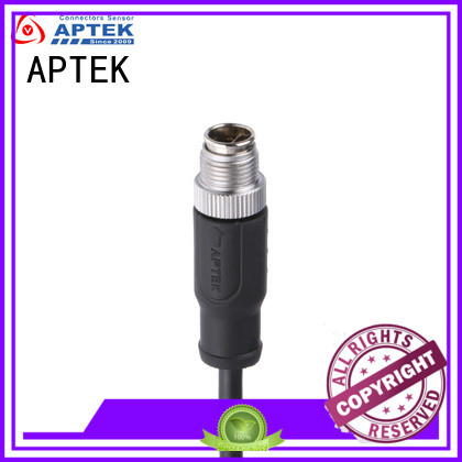 APTEK wires m12 connectors supply for industry