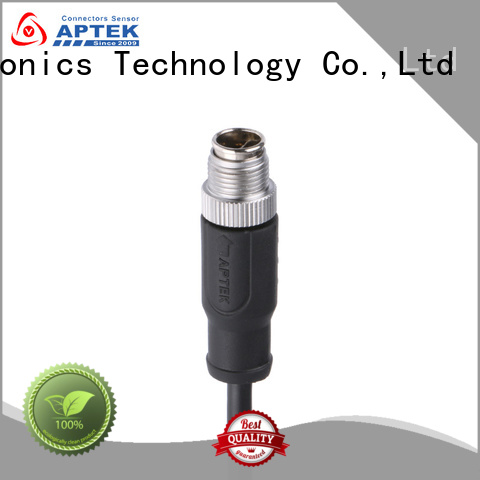 APTEK New m12 female connector manufacturers for packaging machine