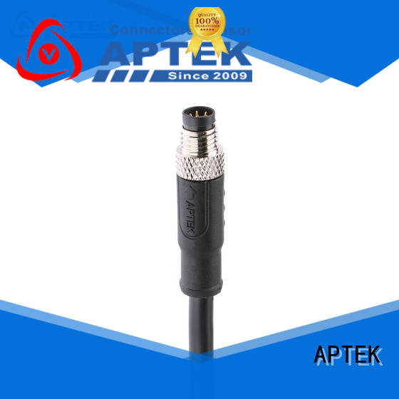 APTEK female m8 cable connector company for engineering