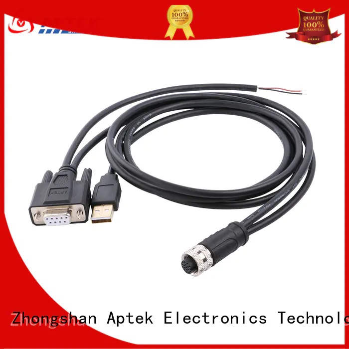 APTEK usb custom cable assembly china factory for industry