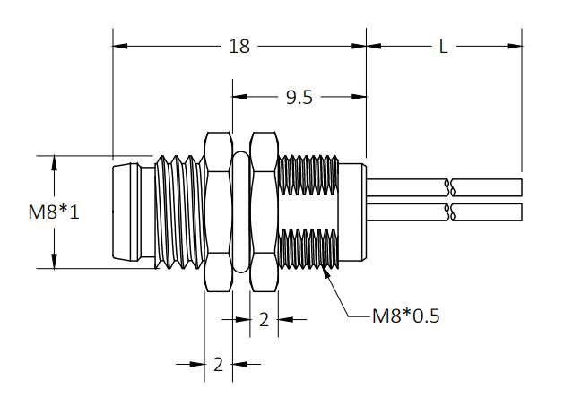 Custom m8 circular metric connectors waterproof supply for industry-1
