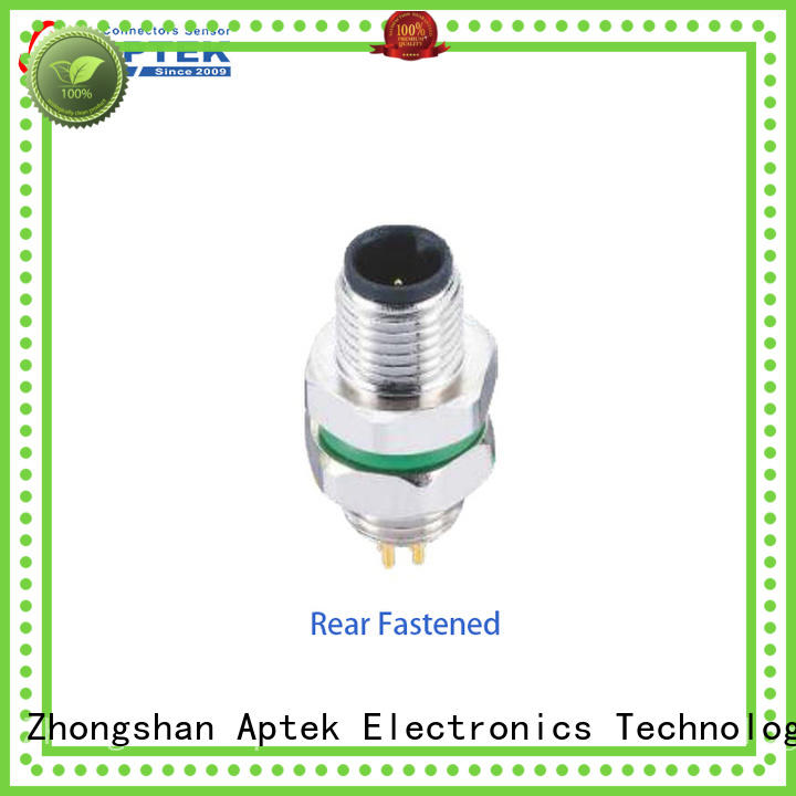 APTEK panel m5 circular cable mount connectors company for industry