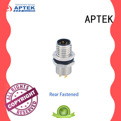 APTEK New m8 field wireable connector manufacturers for packaging machine