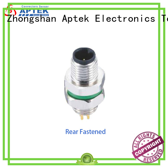 APTEK solder circular cable connectors supply for packaging machine