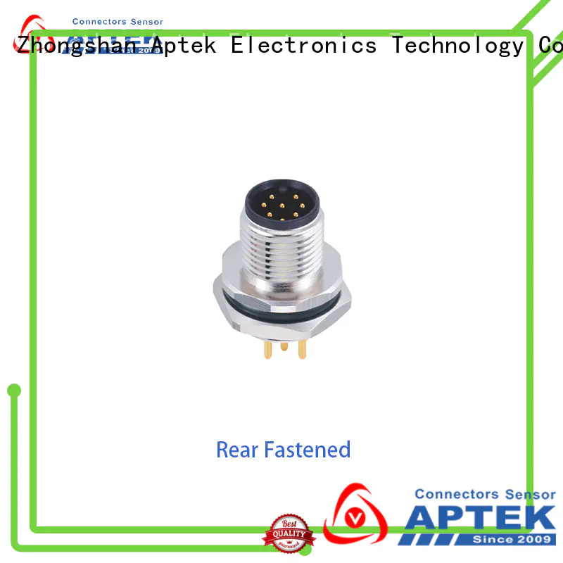 APTEK Top m12 female connector for business for packaging machine