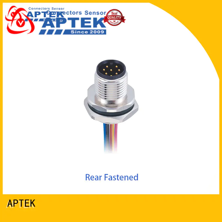 APTEK Top m12 male connector manufacturers for engineering
