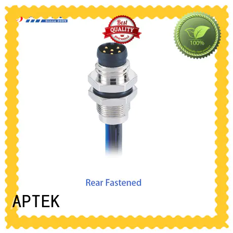 APTEK New m8 panel mount connector company for packaging machine