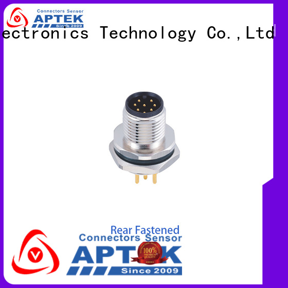 APTEK xcoding m12 panel mount connectors factory for engineering